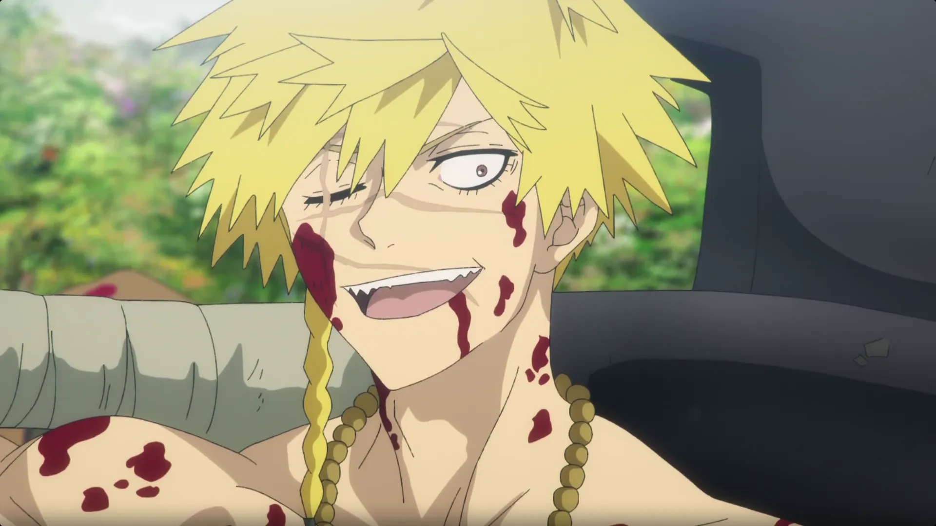 Chobei Adza. Still from the anime “Hell's Paradise”