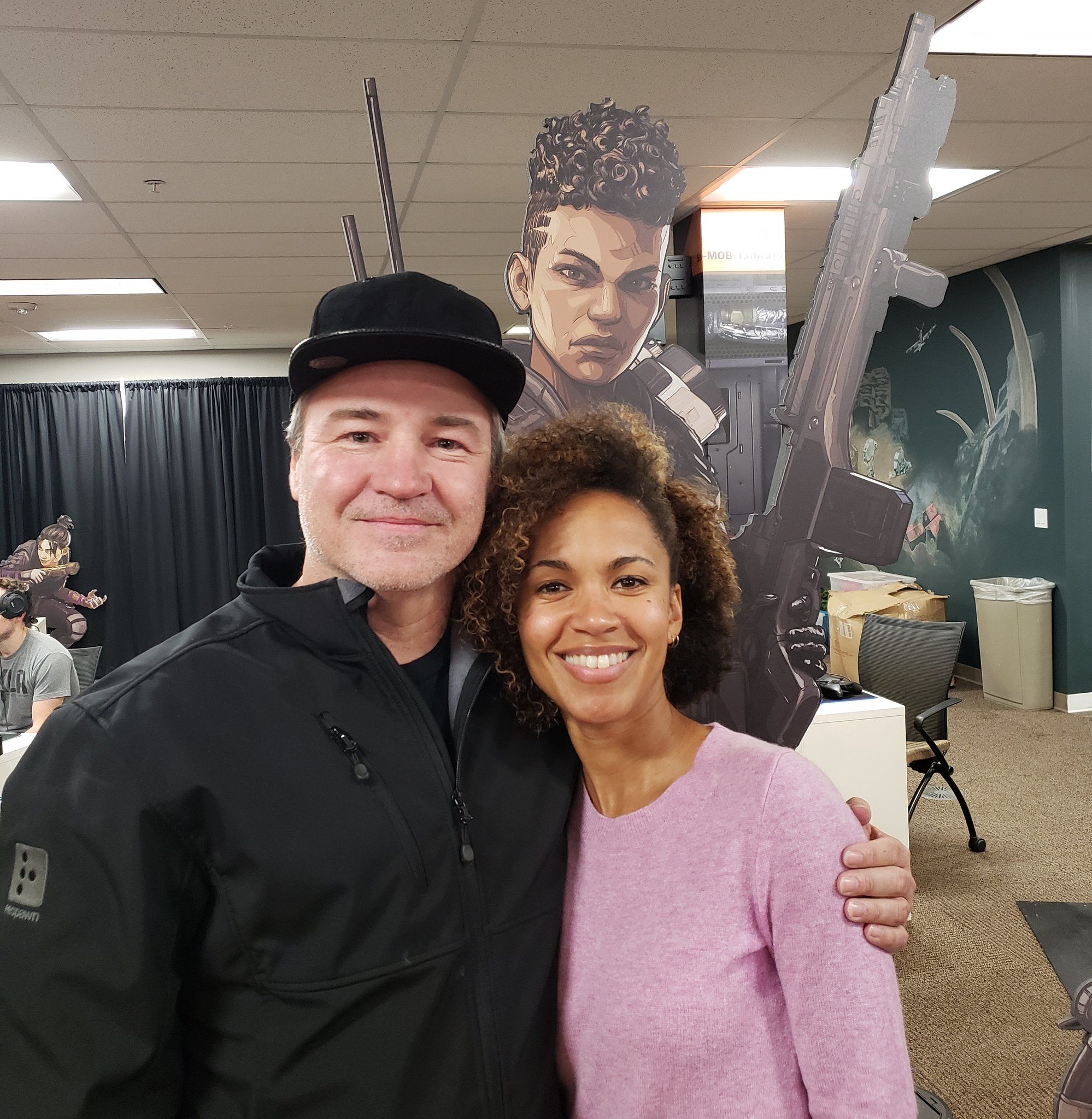 Эрика Латтрелл и Винс Зампелла, CEO Respawn Entertainment | Фото: twitter.com/shukrani