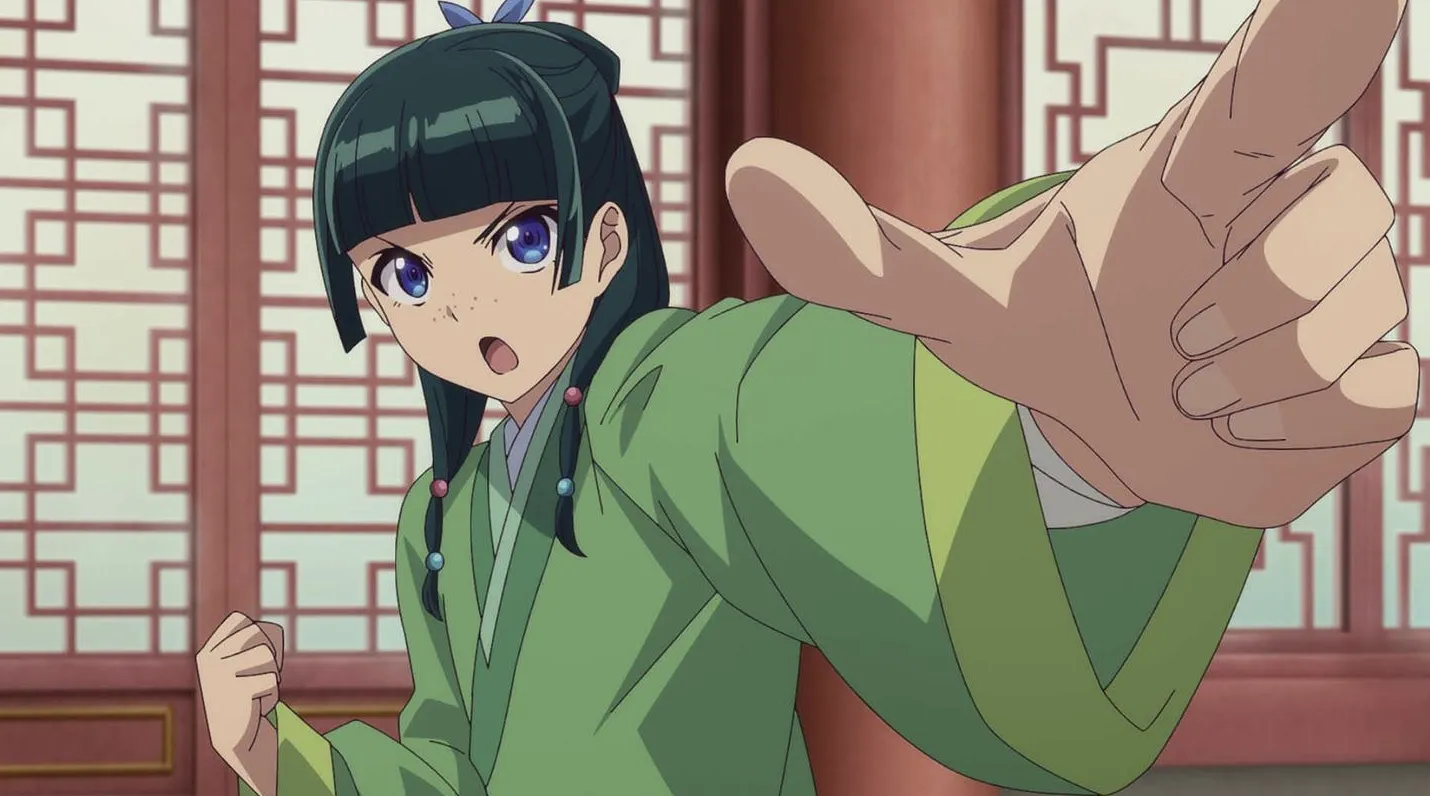 Кадр из аниме «Монолог фармацевта»