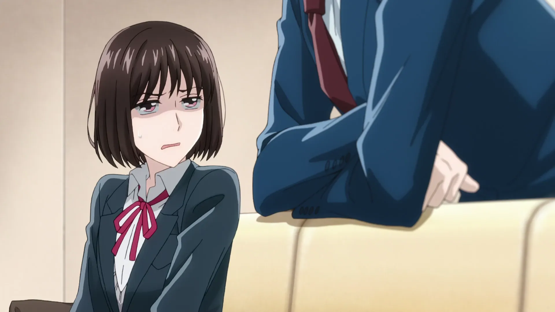 Кадр из аниме «Не называй это любовью!»