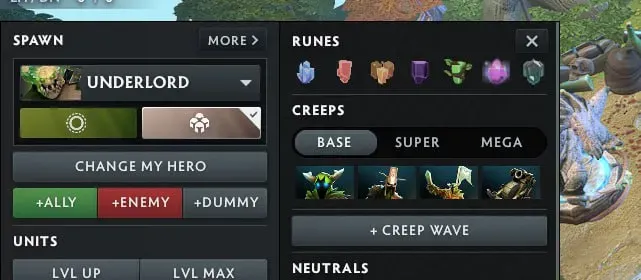 Иконки лайновых крипов в Dota 2 | Источник: sikle