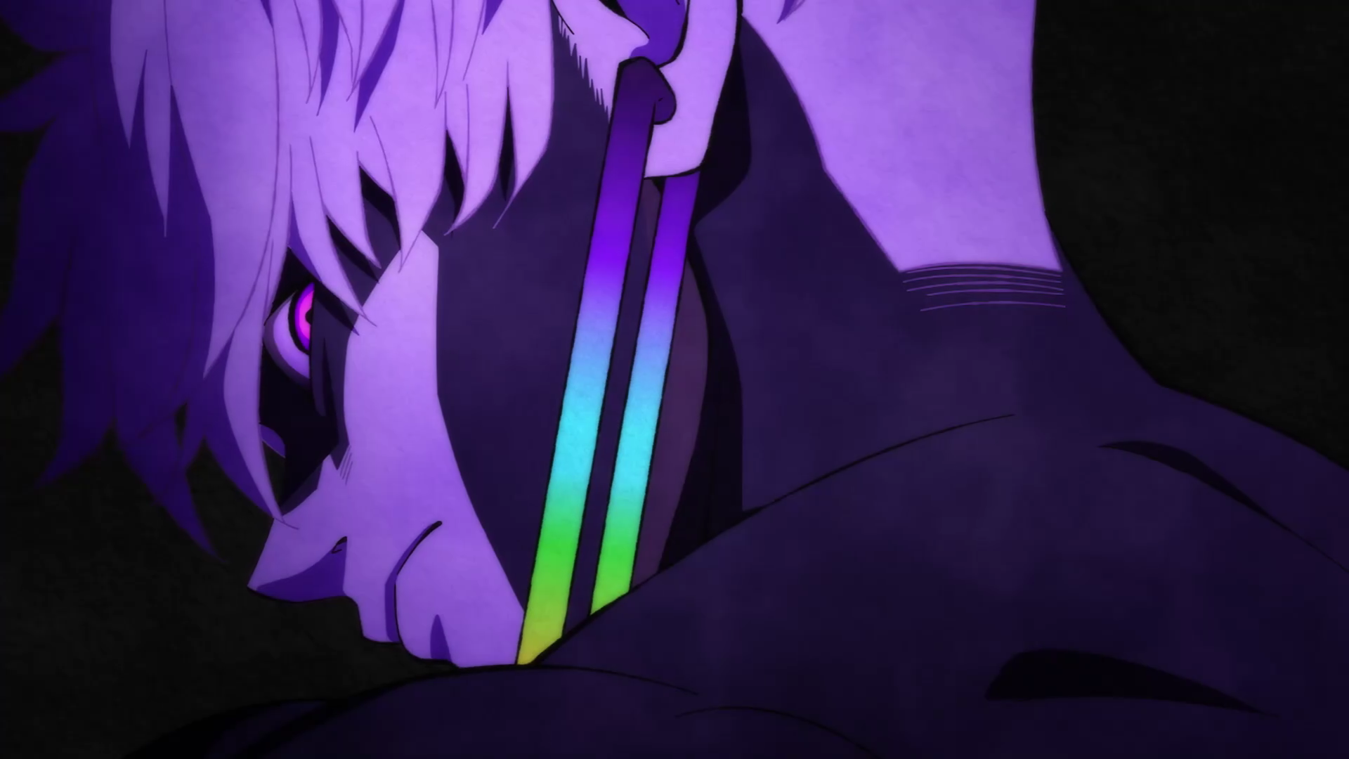 Кадр из аниме «Дандадан»