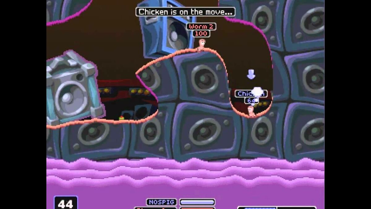 Скриншот из Worms Armageddon