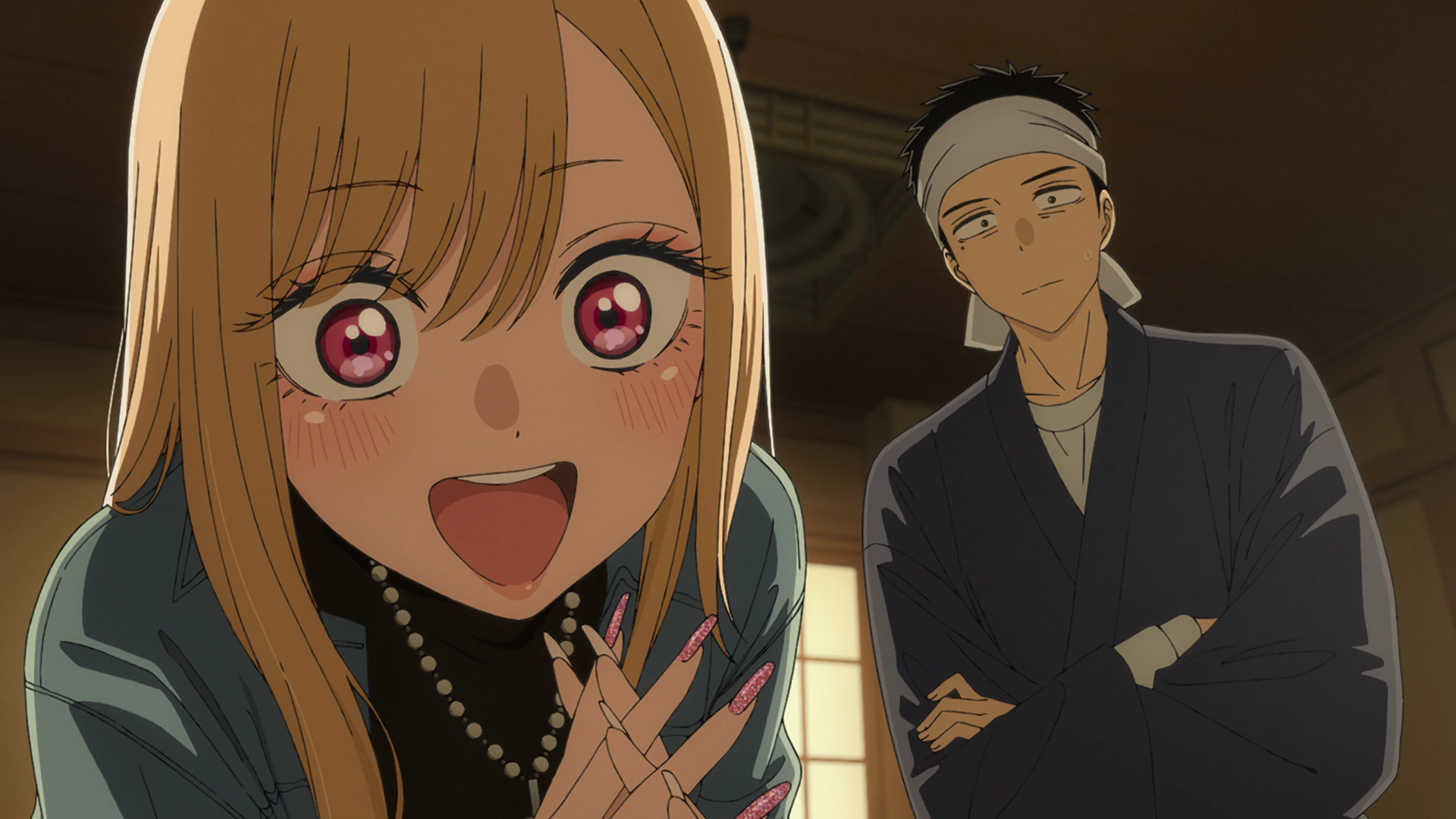 Кадр из аниме «Эта фарфоровая кукла влюбилась»