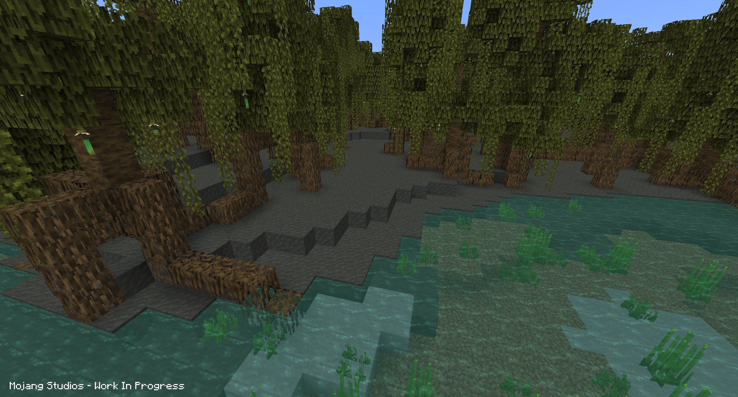 Мангровая роща в Minecraft. Источник: twitter.com/JasperBoerstra