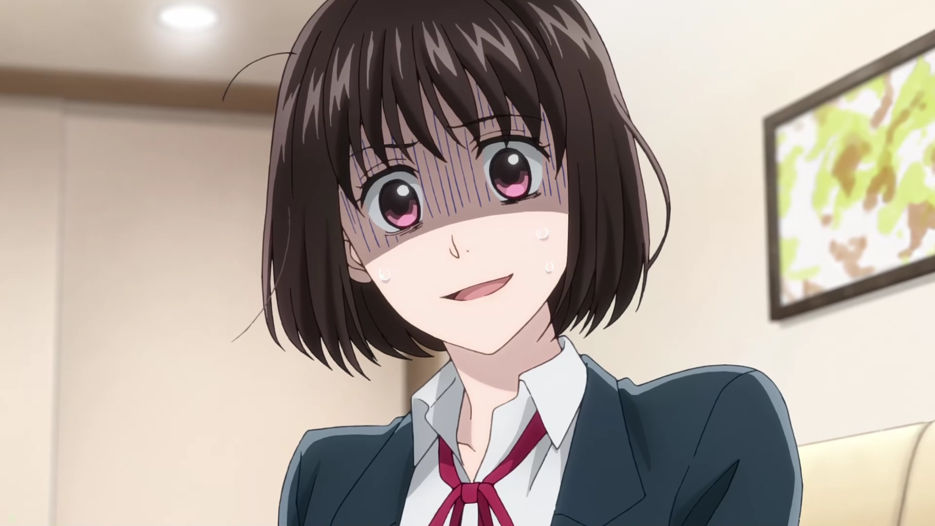 Кадр из аниме «Не называй это любовью!»