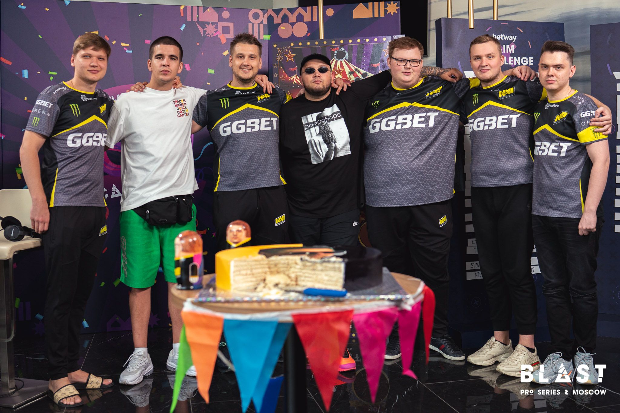 NAVI, Feduk и Kyivstoner | Источник: vk.com/blastproseriesmoscow