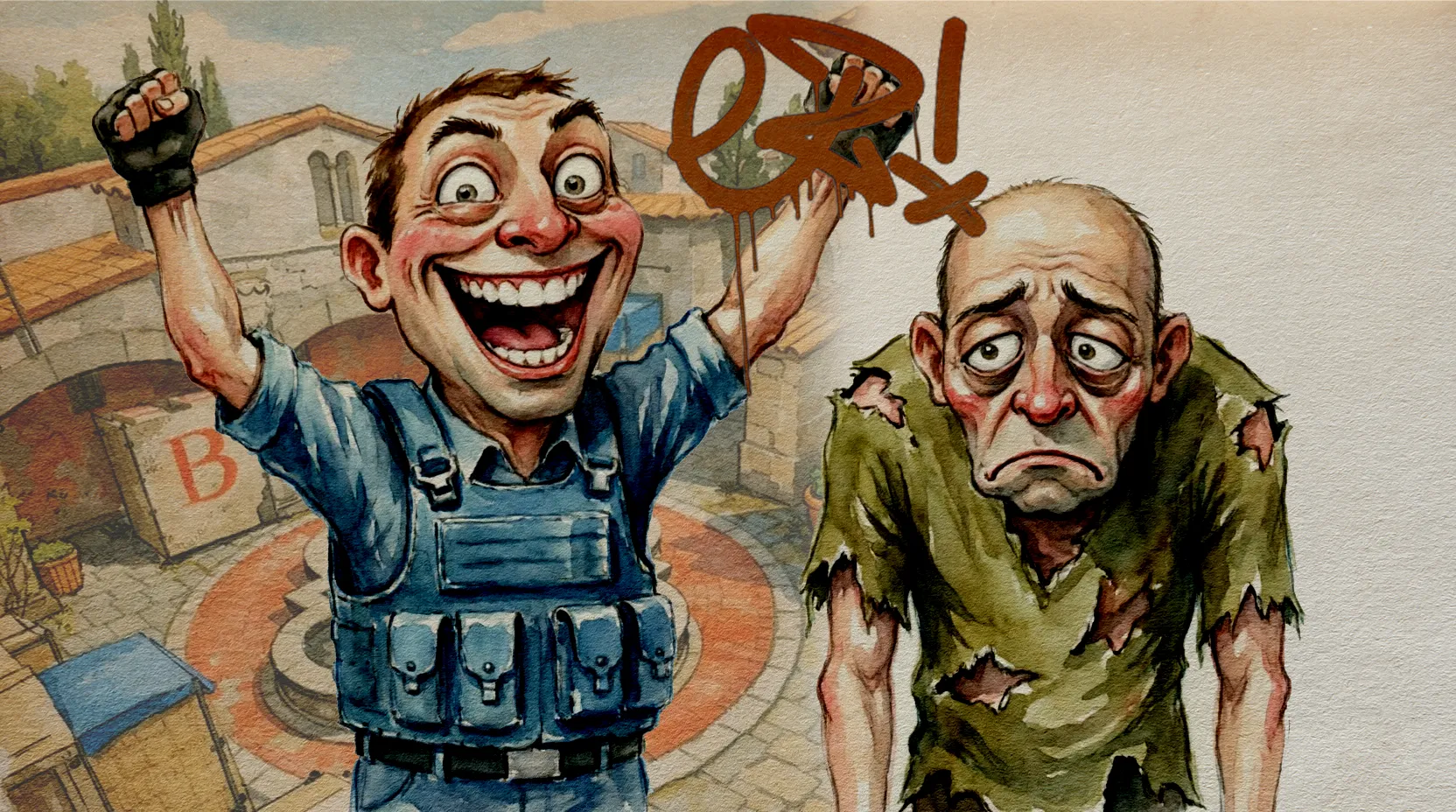 Творчество автора на основе игры CS2