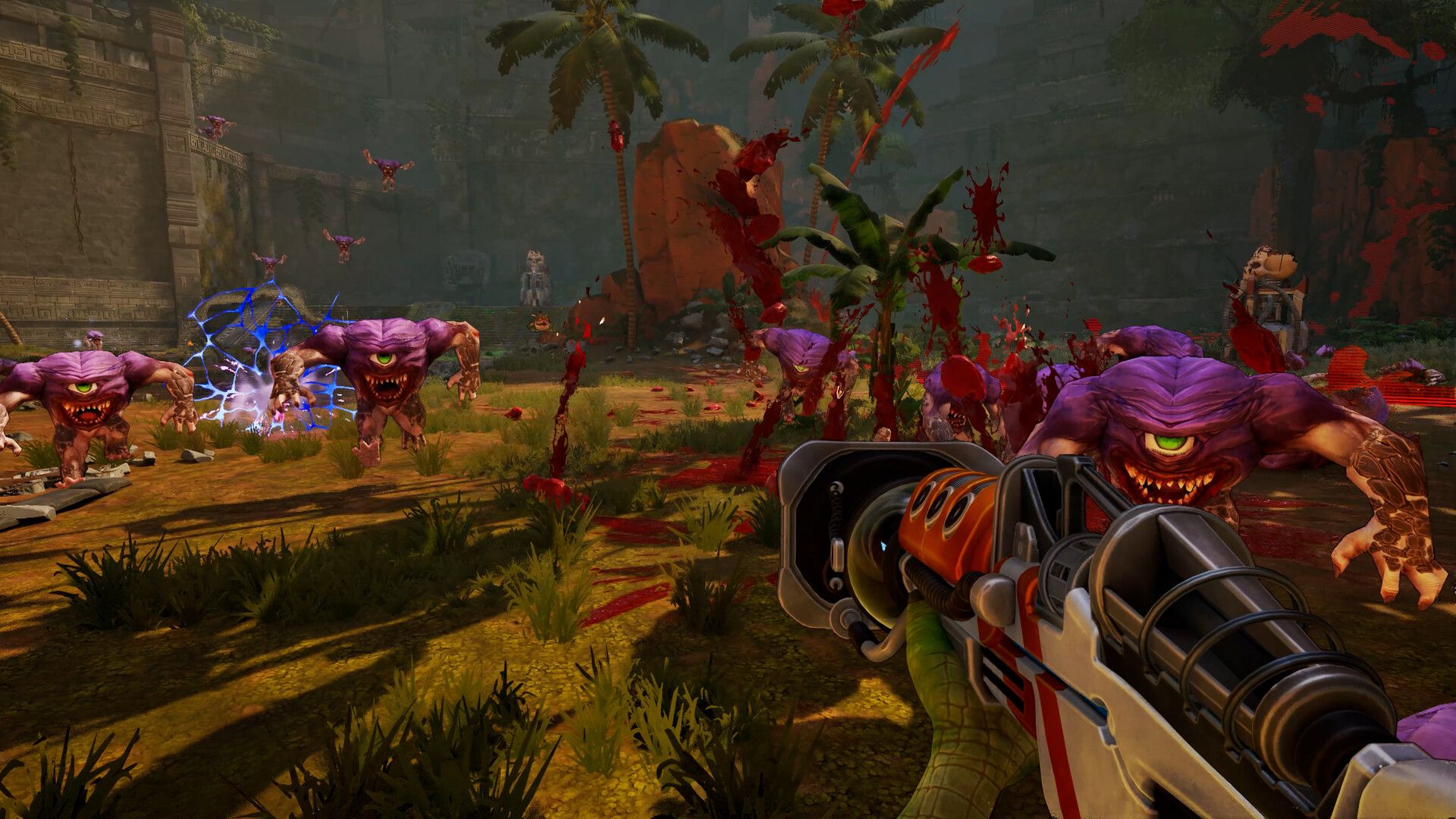Скриншот из Serious Sam: Shatterverse. Источник: Steam