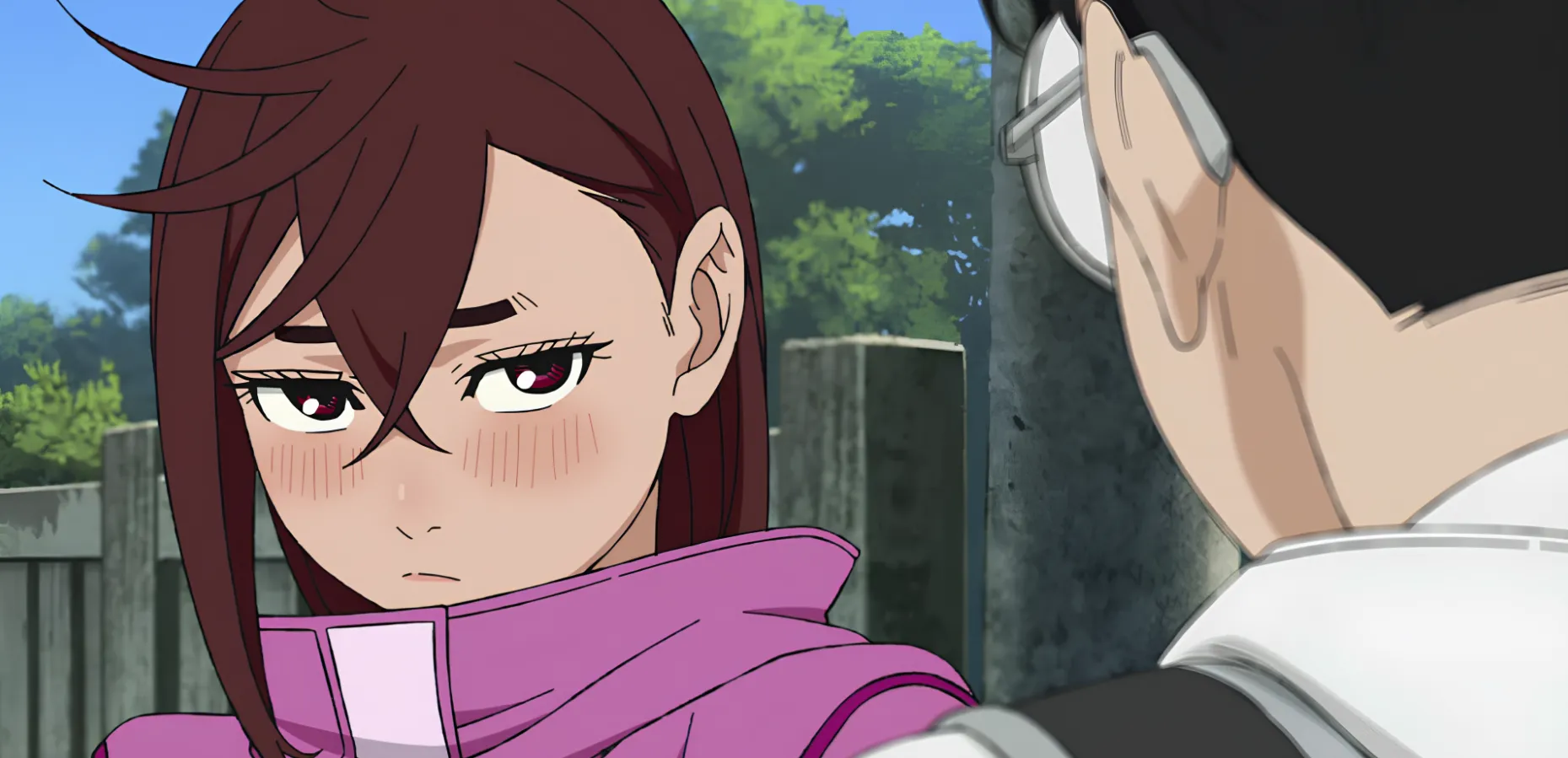 Кадр из аниме «Дандадан»