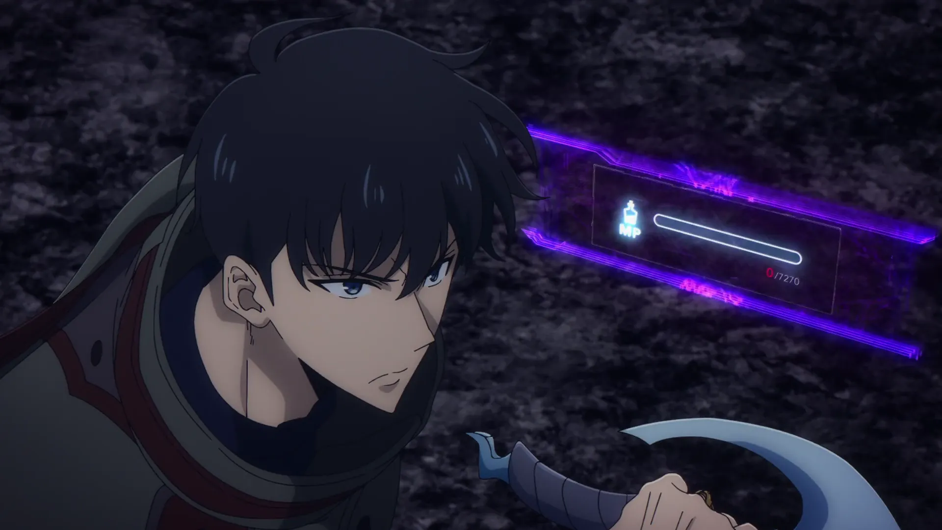 Кадр из аниме «Поднятие уровня в одиночку»