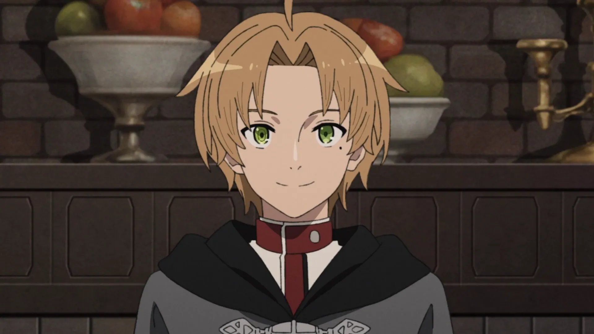 Кадр из аниме «Реинкарнация безработного: История о приключениях в другом мире»