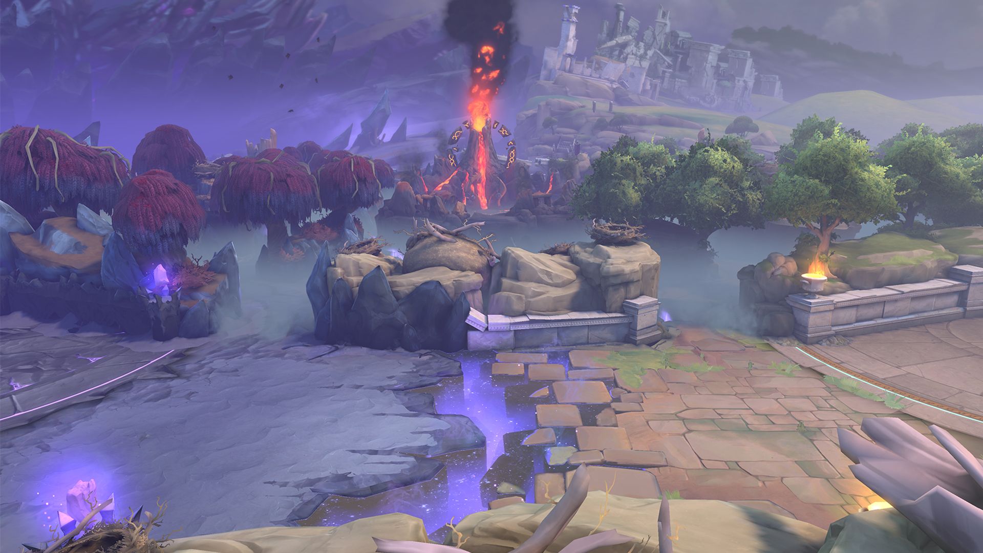 Мид (стык двух половин карты)