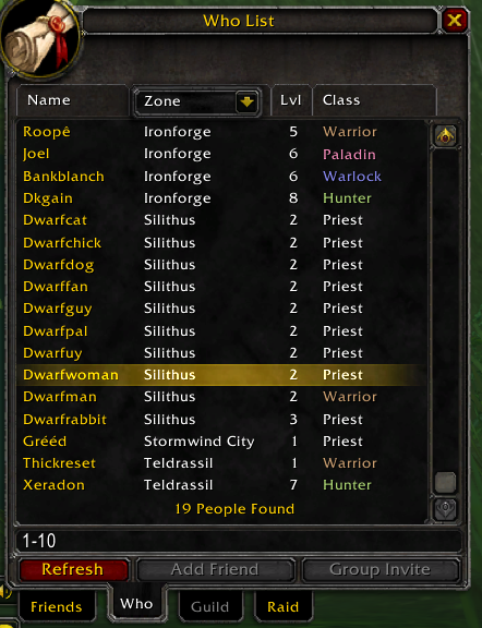 Источник: reddit.com/r/classicwow