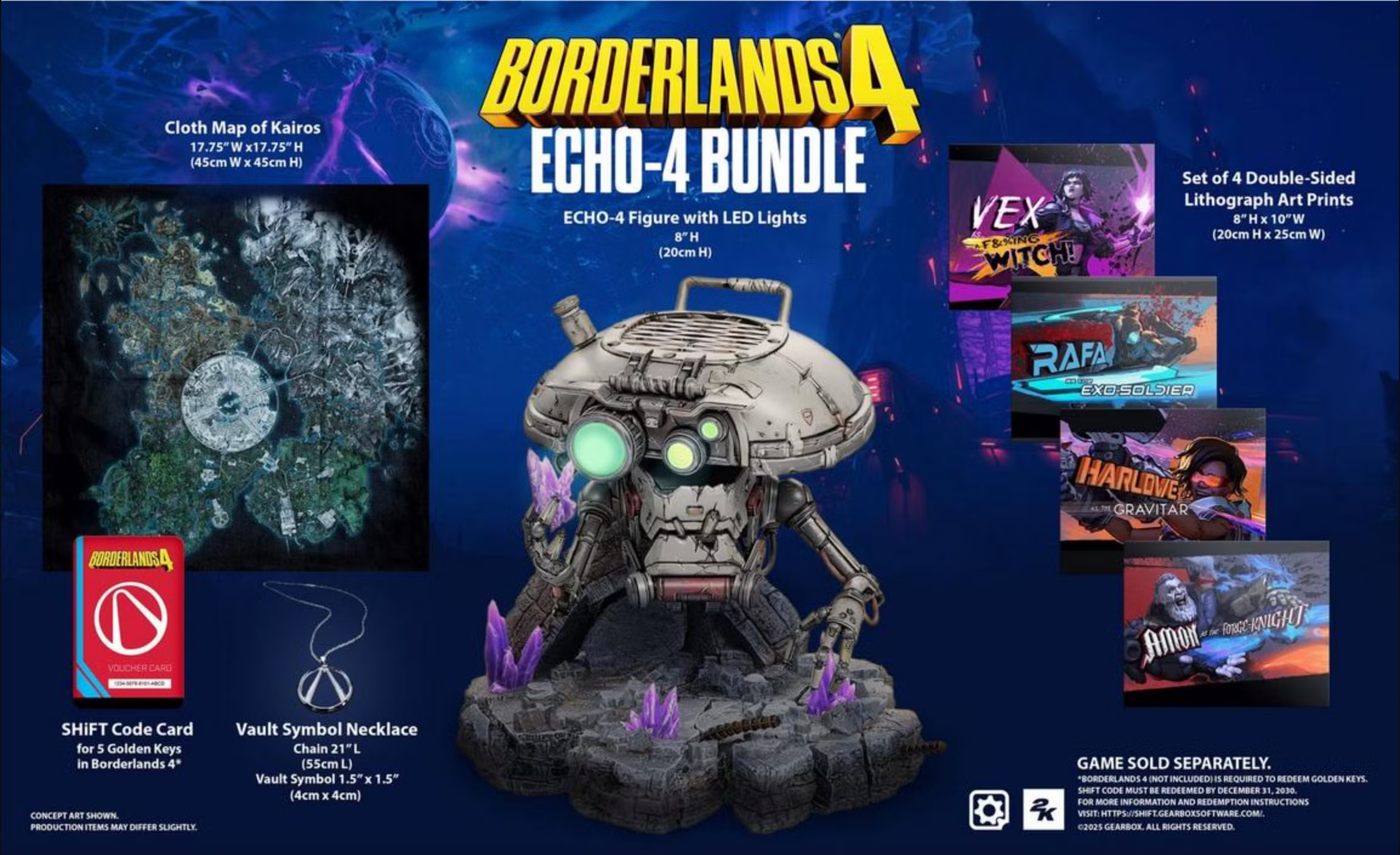 Коллекционное издание Borderlands 4. Источник: сайт GameStop