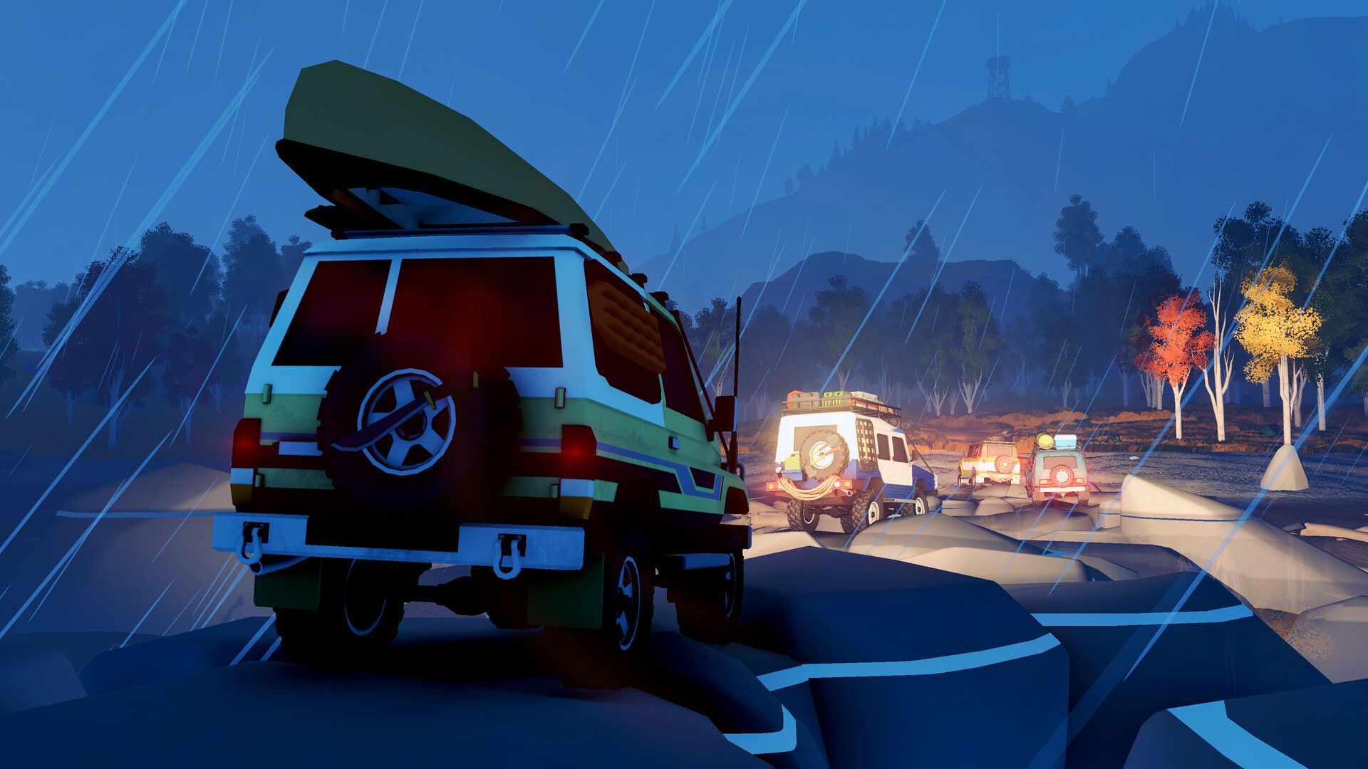Скриншот из over the hill. Источник: Steam