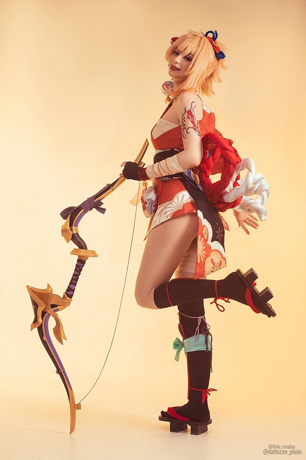 Косплей на Наганохара Ёимию из Genshin Impact. Косплеер: Fishy. Источник: vk.com/fishycosplay