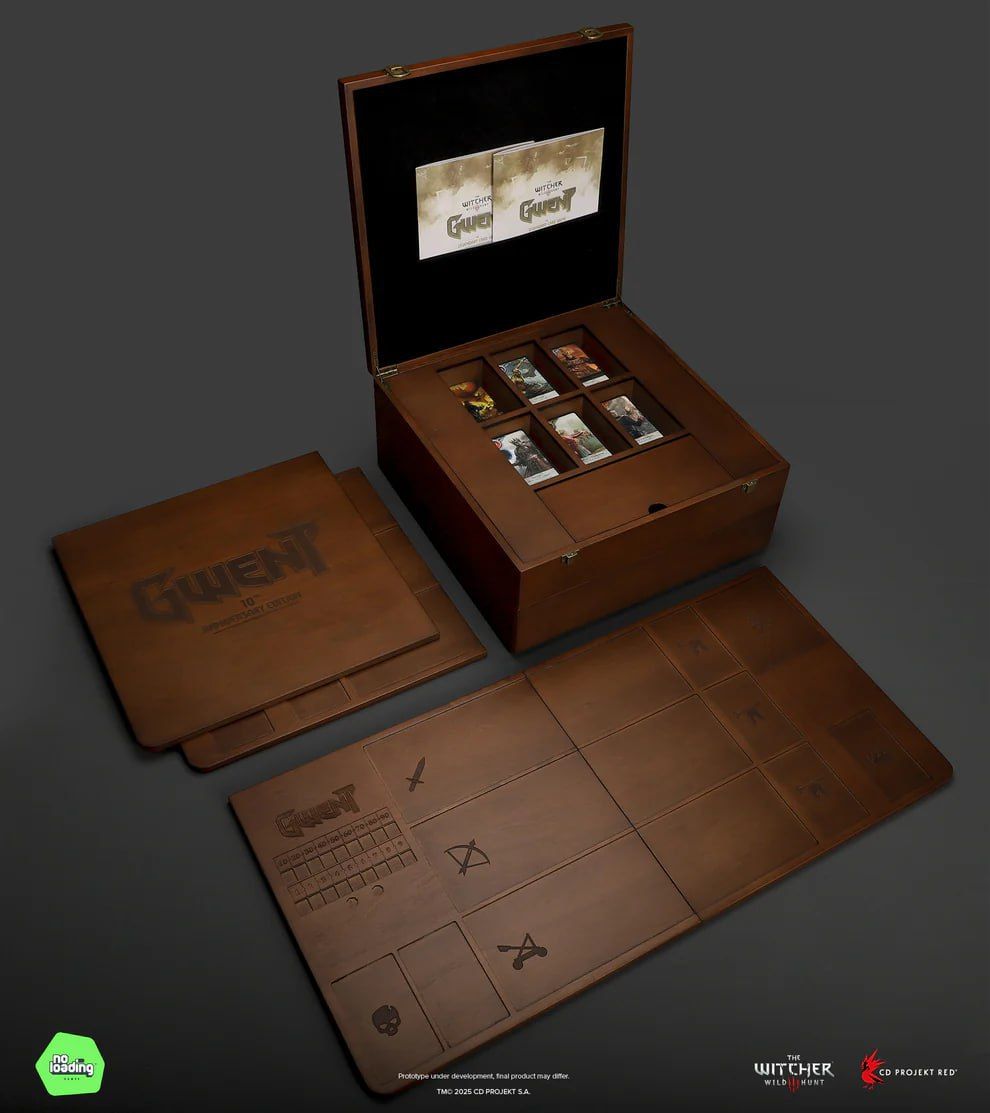 Юбилейное издание настольной игры «Гвинт» (Deluxe Edition). Источник: noloadinggames.com