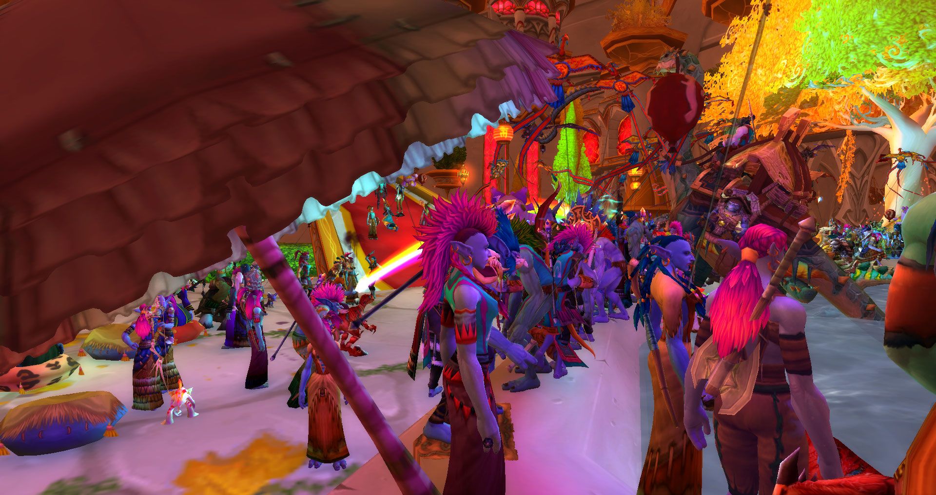 Забег троллей в World of Warcraft