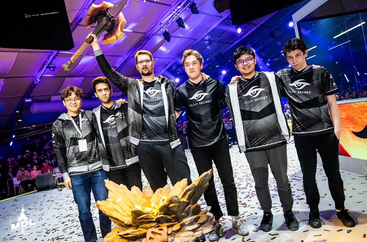 Team Secret - победители MDL Disneyland Paris Major! 