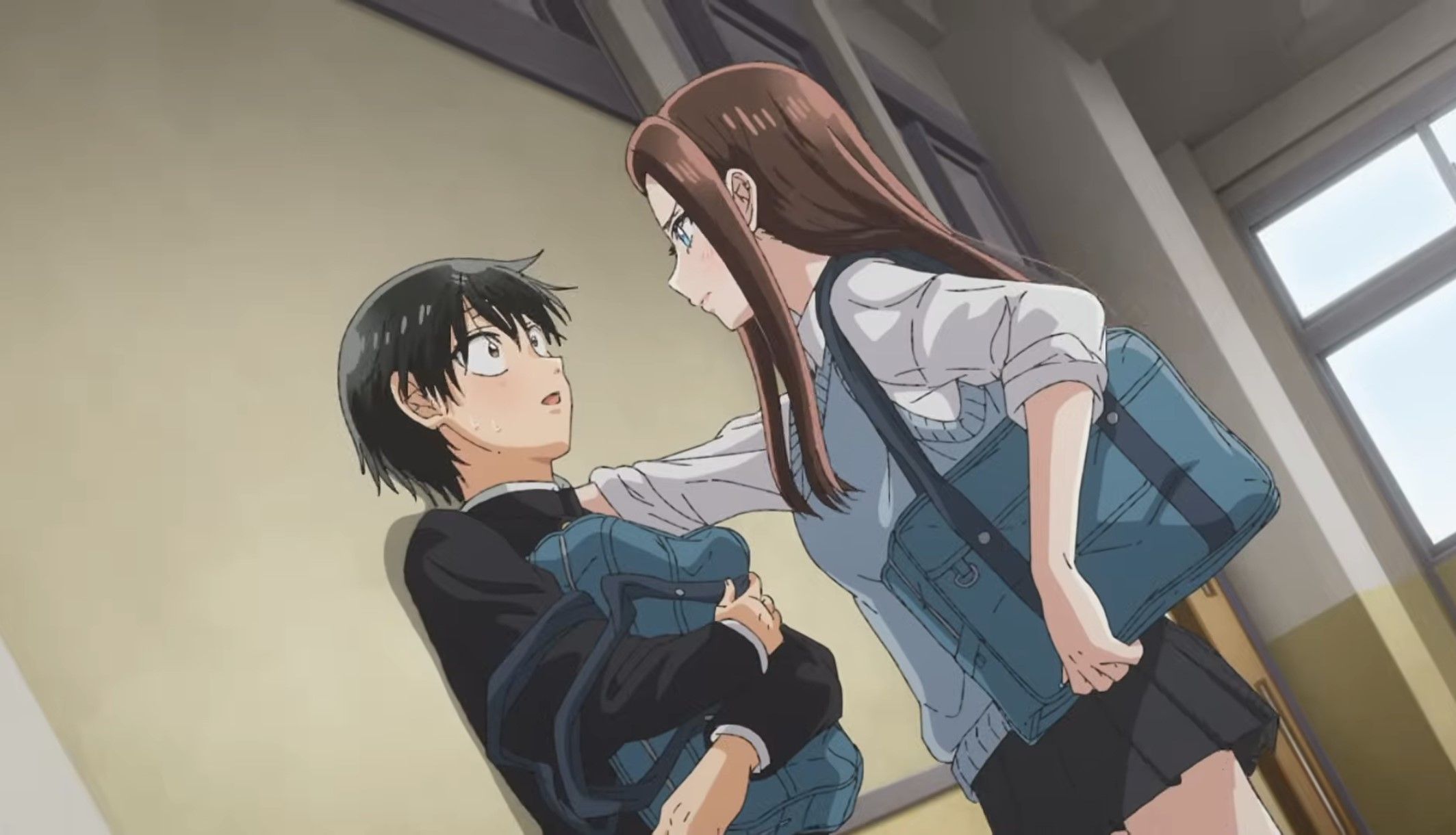 Кадр из трейлера аниме «Где те девушки, что были бы добры к отаку?»