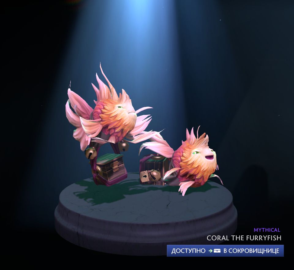Coral the Furryfish