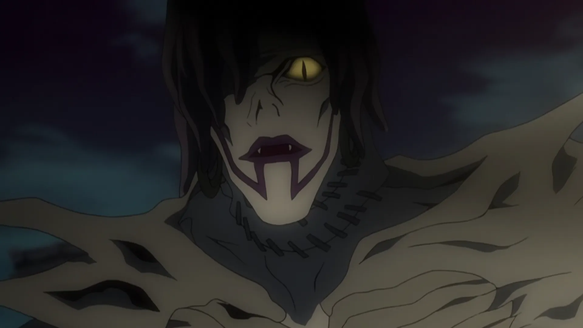 Кадр из аниме «Тетрадь смерти»