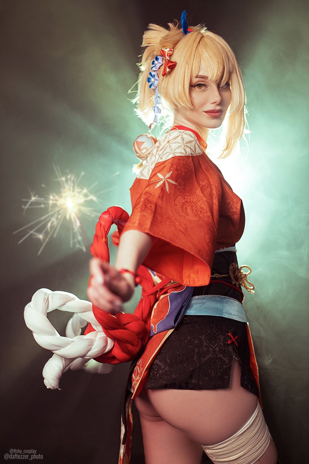 Косплей на Наганохара Ёимию из Genshin Impact. Косплеер: Fishy. Источник: vk.com/fishycosplay