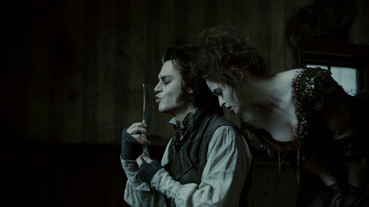 Кадр из фильма «Суини Тодд, демон-парикмахер с Флит-стрит» Тима Бёртона