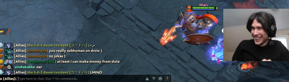 Реакция Timado на заявление TeaGuvnor