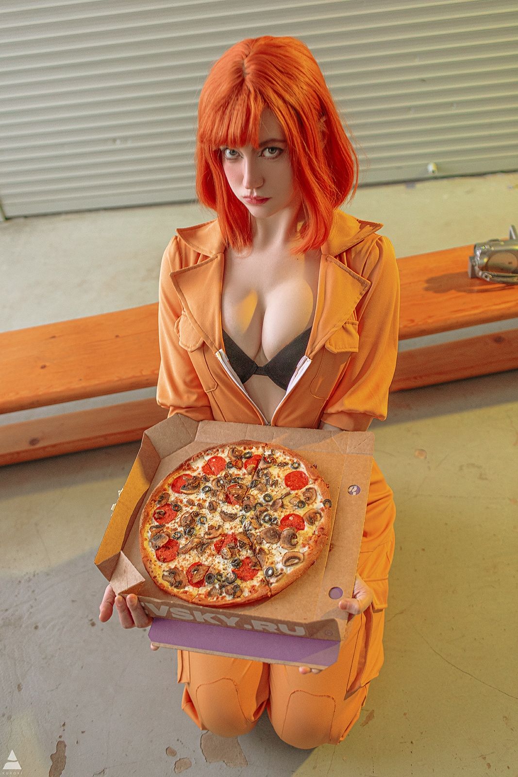 Косплей на Эйприл О'Нил из «Черепашек-ниндзя». Косплеер: 
Ryo Kizuchi. Источник: vk.com/club208646970