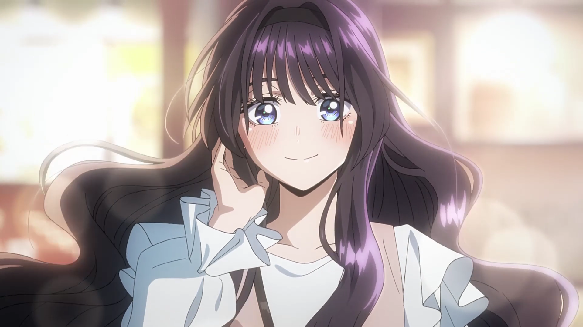 Кадр из аниме «Благоухающий цветок расцветает с достоинством»