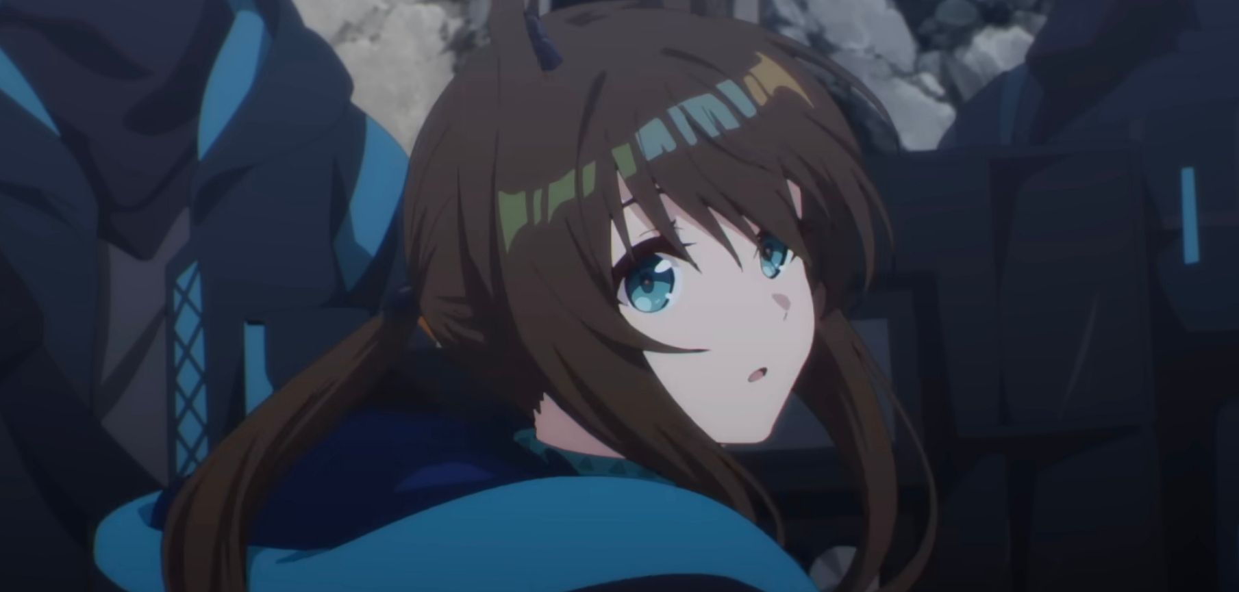 Кадр из трейлера аниме «Аркнайтс: Восстание из пепла»