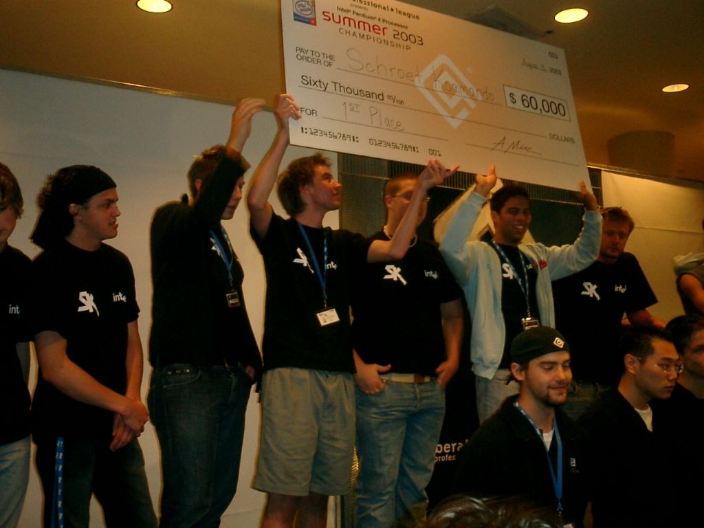 Чемпионы 2003 CPL Summer Championship: Potti, HeatoN, ahl, Fisker, elemeNt и brunk | Источник: whosaugisthis.com