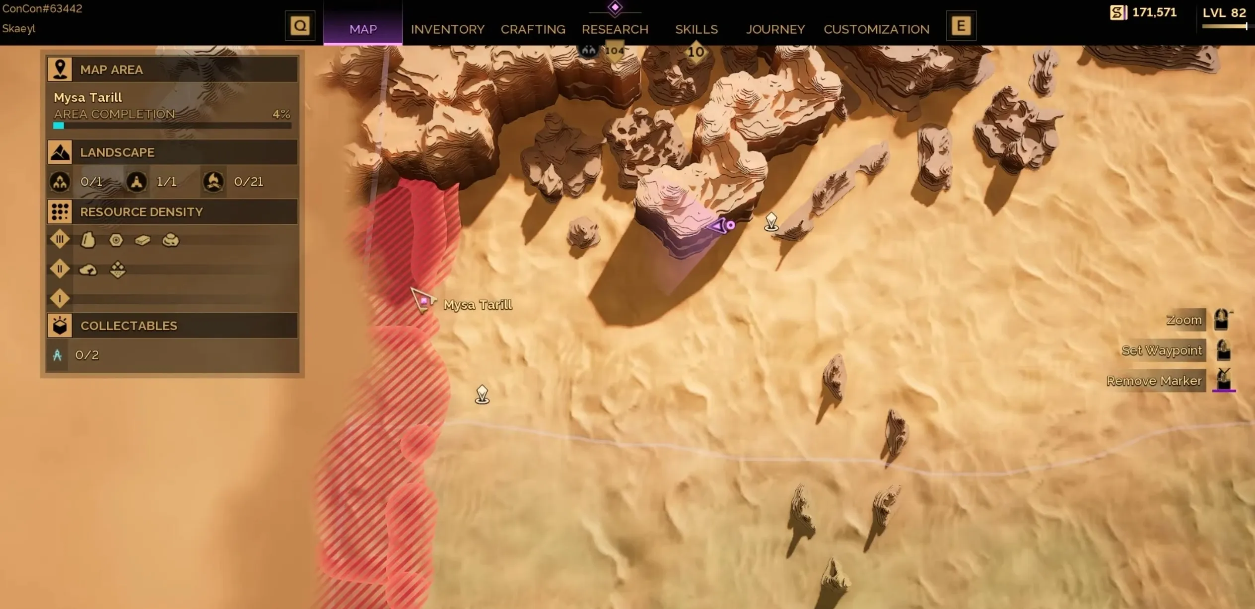 Скриншот из игры Dune: Awakening
