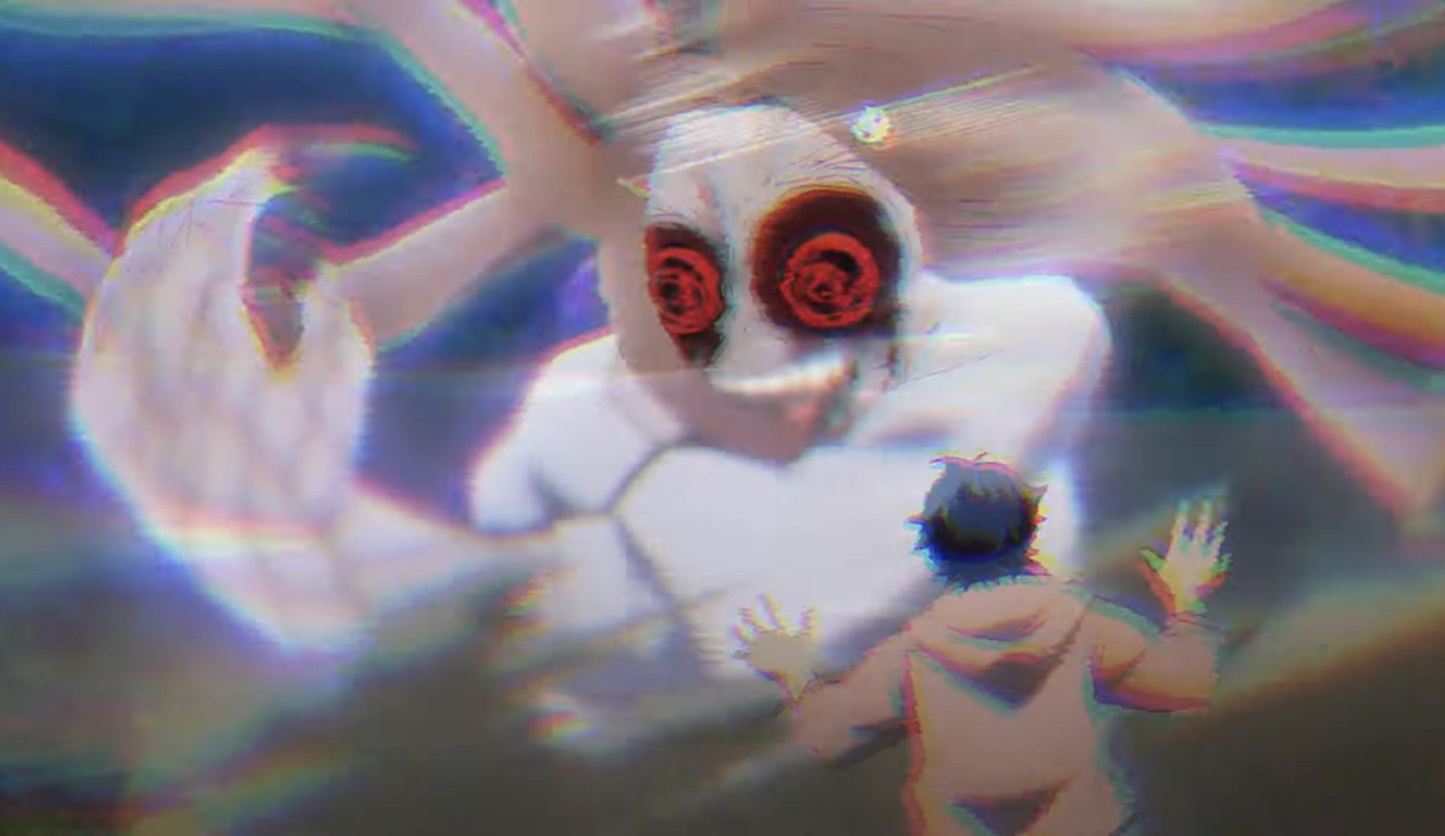 Кадр из трейлера аниме «Мёртвый аккаунт»