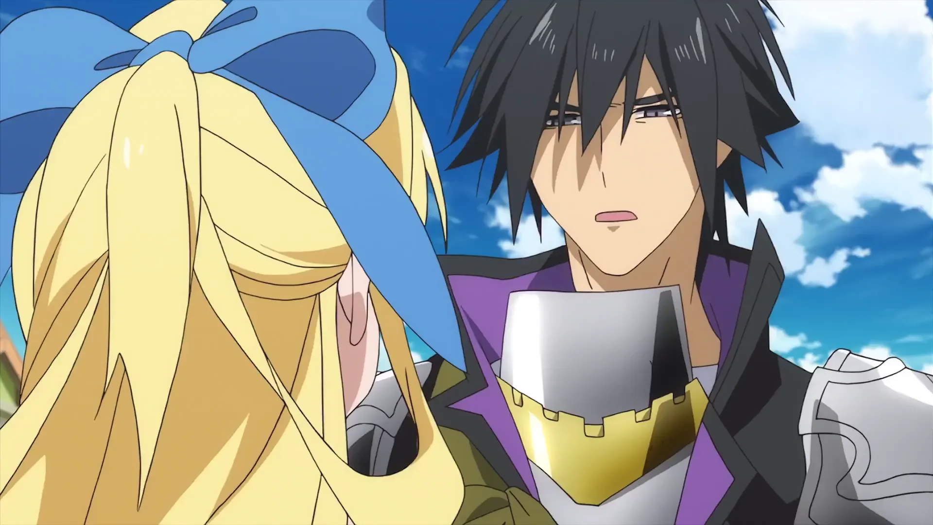 Кадр из аниме «Этот герой неуязвим, но очень осторожен»