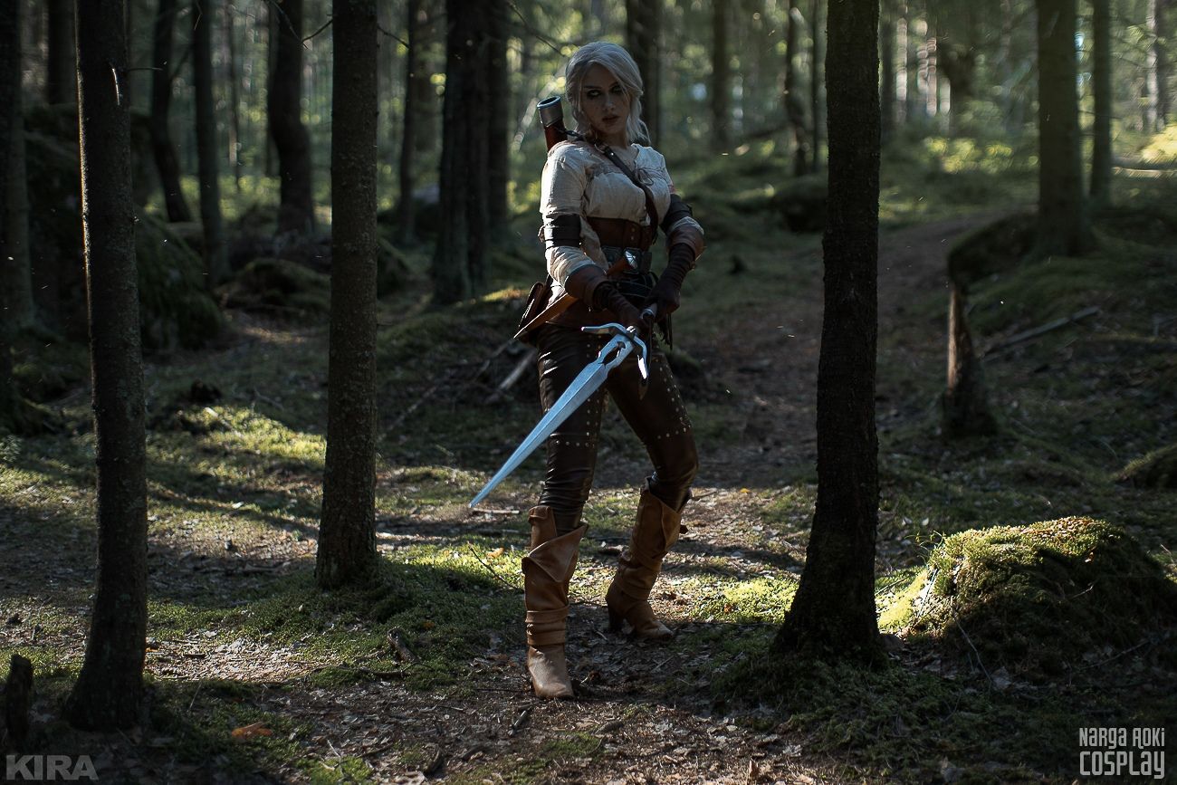 Косплей на Цири из &laquo;Ведьмака&raquo;. Косплеер: Наталья Narga Кочеткова. Фотограф: Кира Митенкова. Источник: vk.com/kmitenkova_photoarts