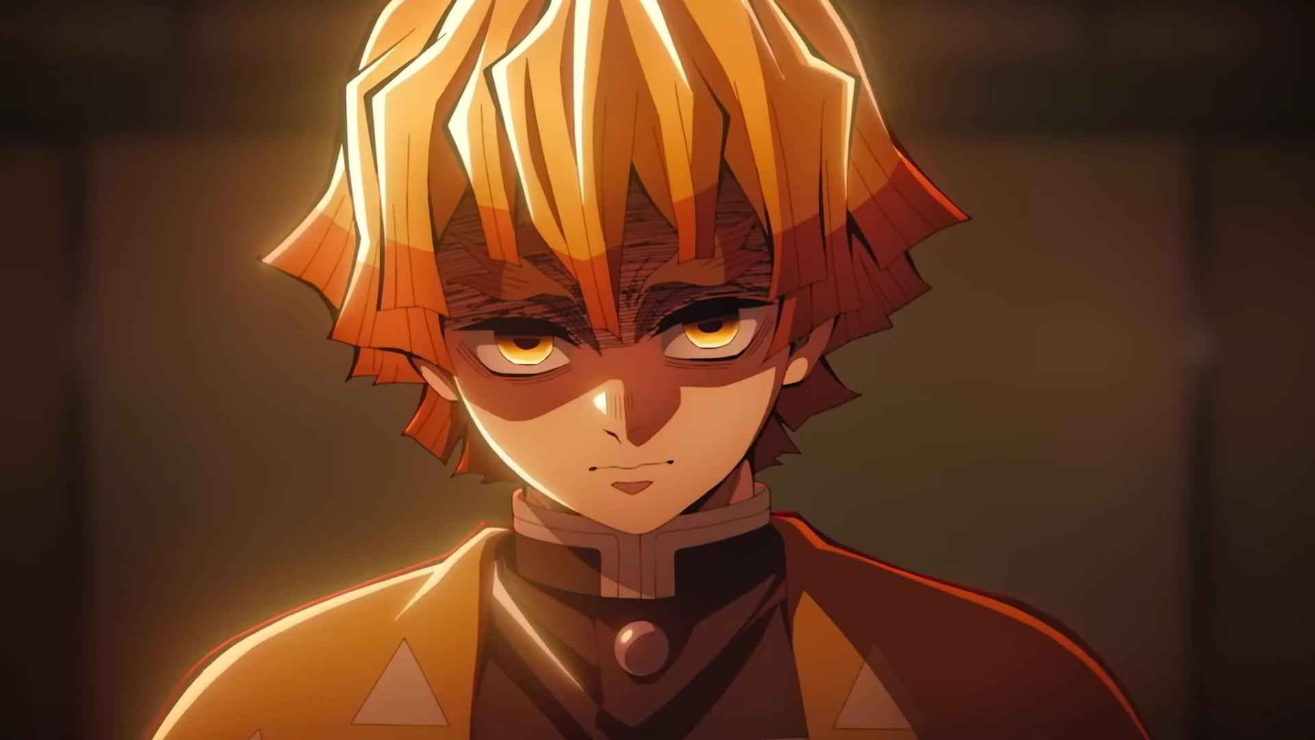 Кадр из трейлера аниме «Клинок, рассекающий демонов: Бесконечный замок»