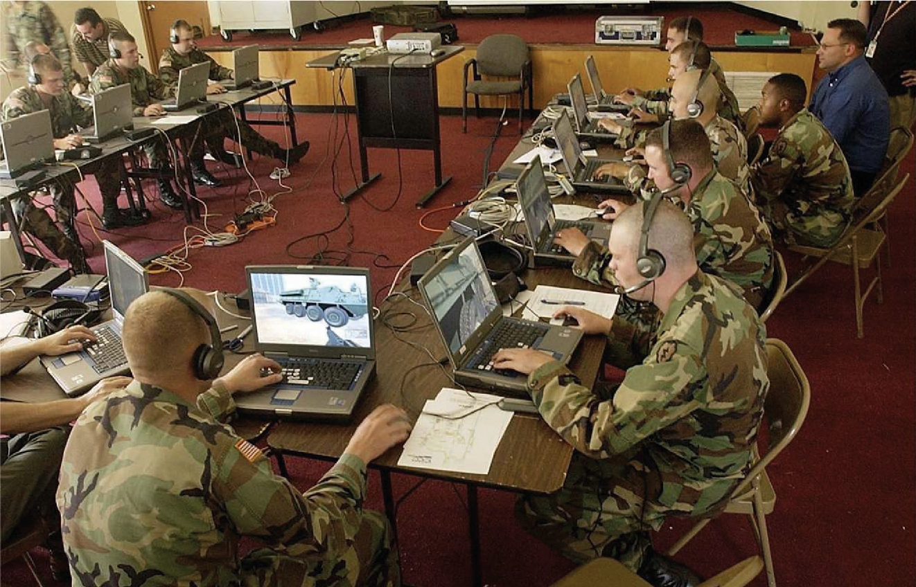 Тренировка военных в DARWARS Ambush