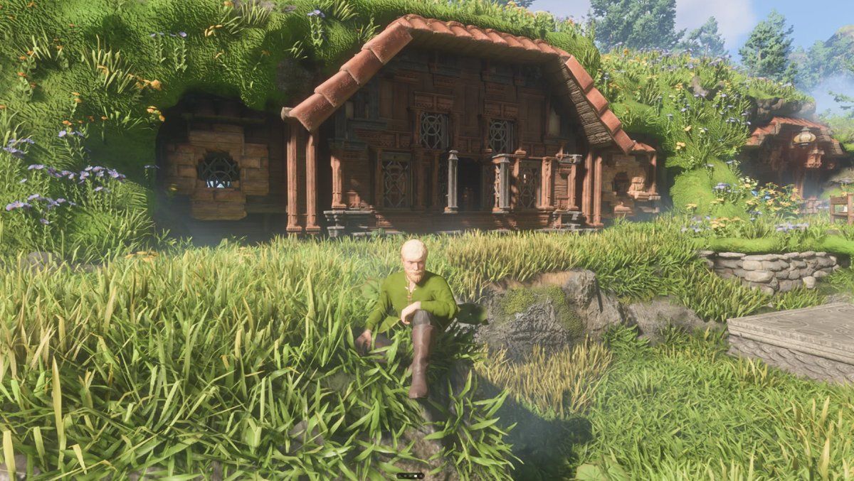 Дом из «Властелина колец» в Enshrouded. Автор: Native_Blood_