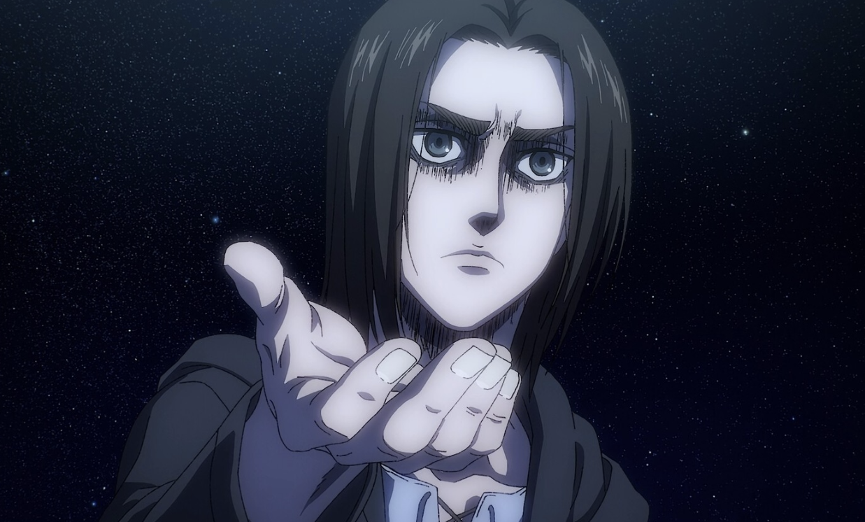 Кадр из аниме «Атака титанов»