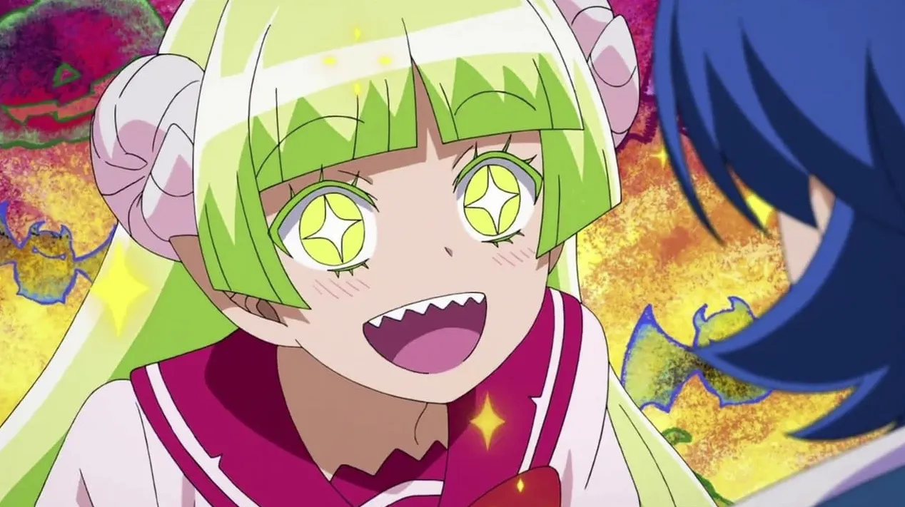 Кадр из аниме «Добро пожаловать в ад, Ирума!»