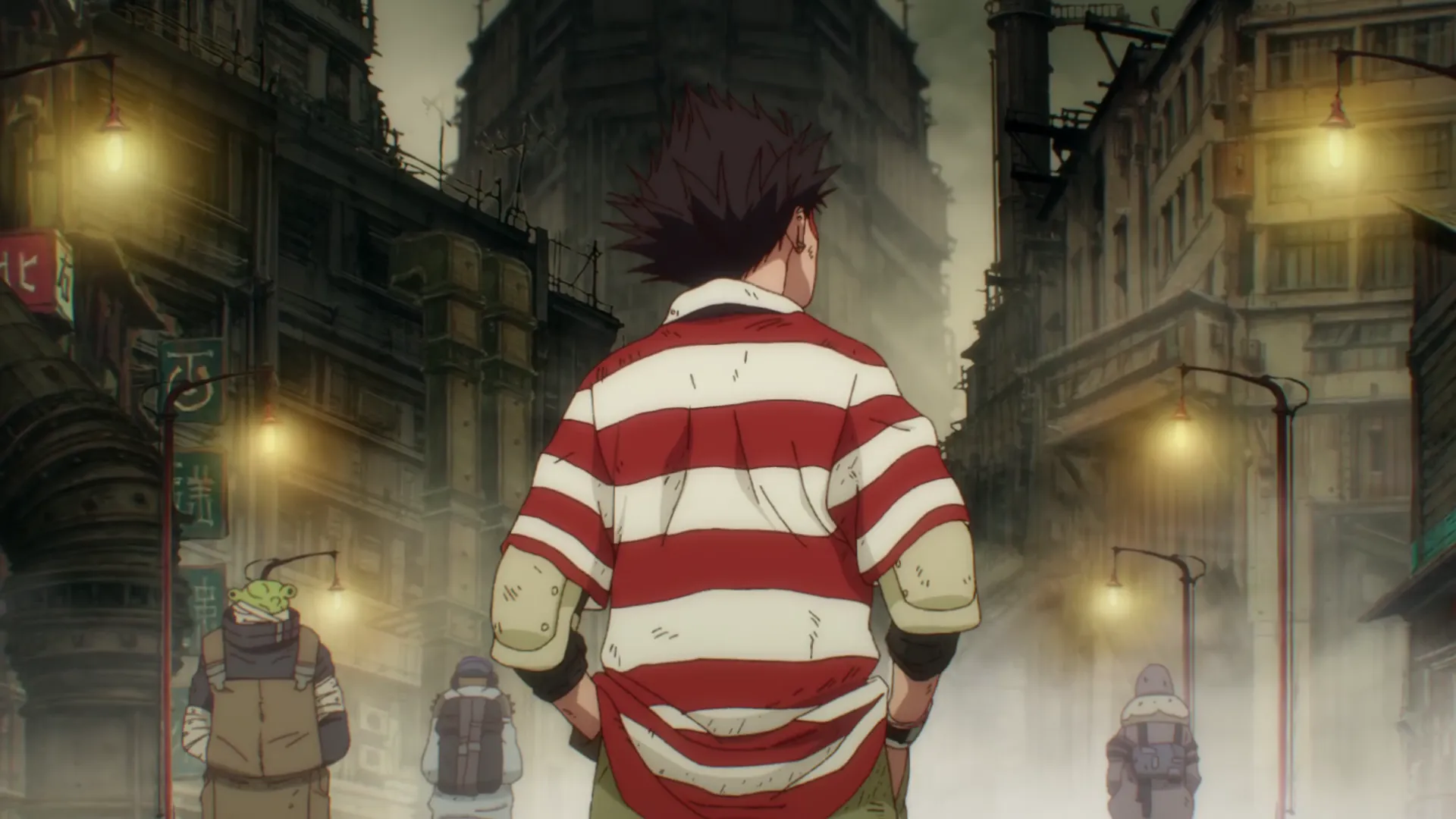 Кадр из аниме «Дорохедоро»