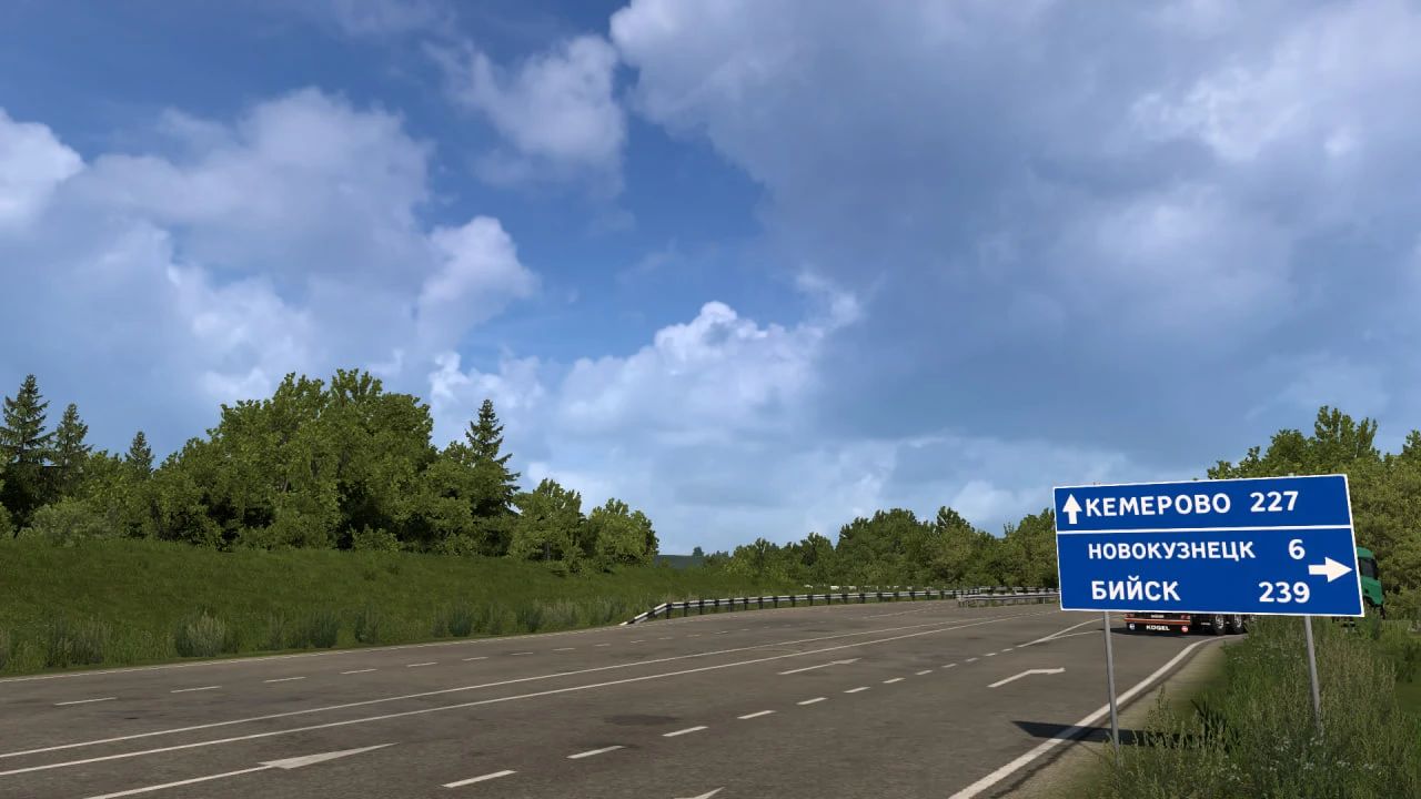 Мод Altai Map для ETS 2 | Источник: truck-sim.club