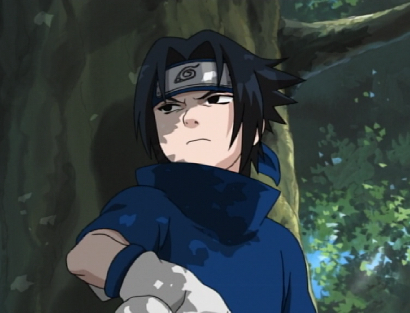 Кадр из аниме «Наруто»