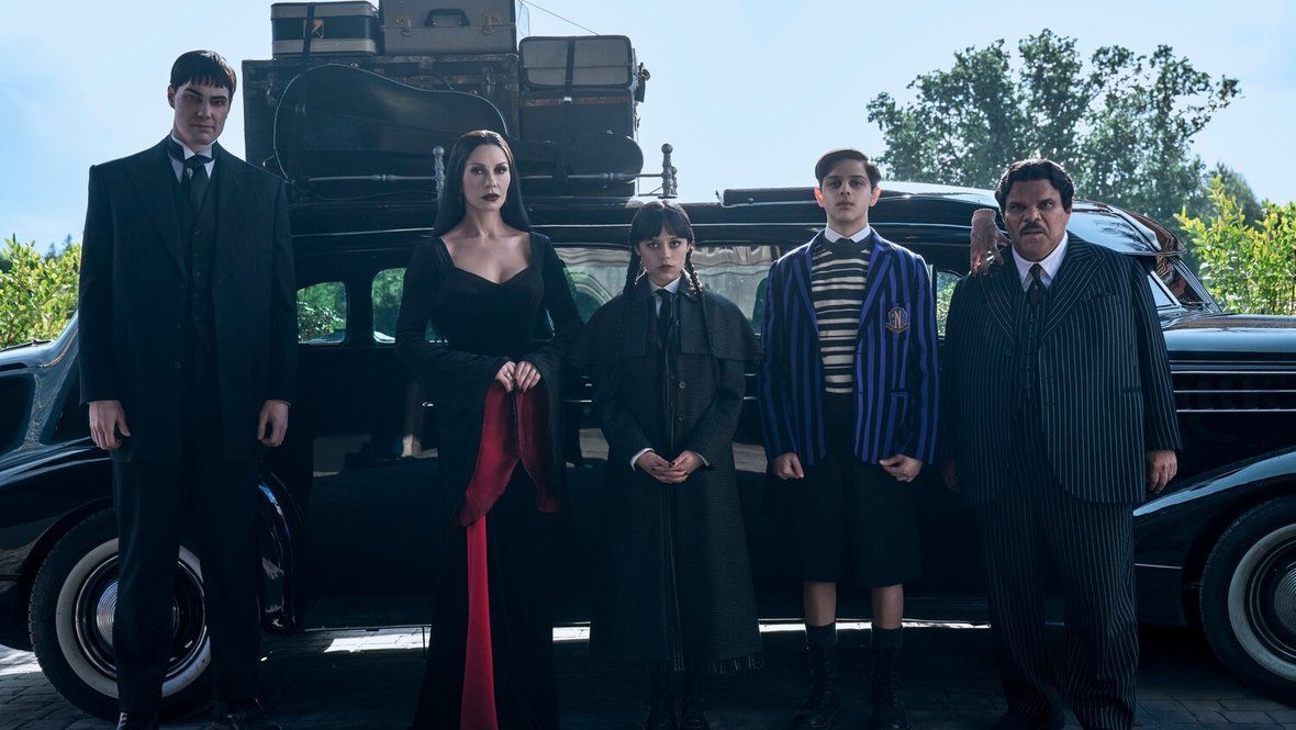 Кадр из сериала «Уэнсдэй» 