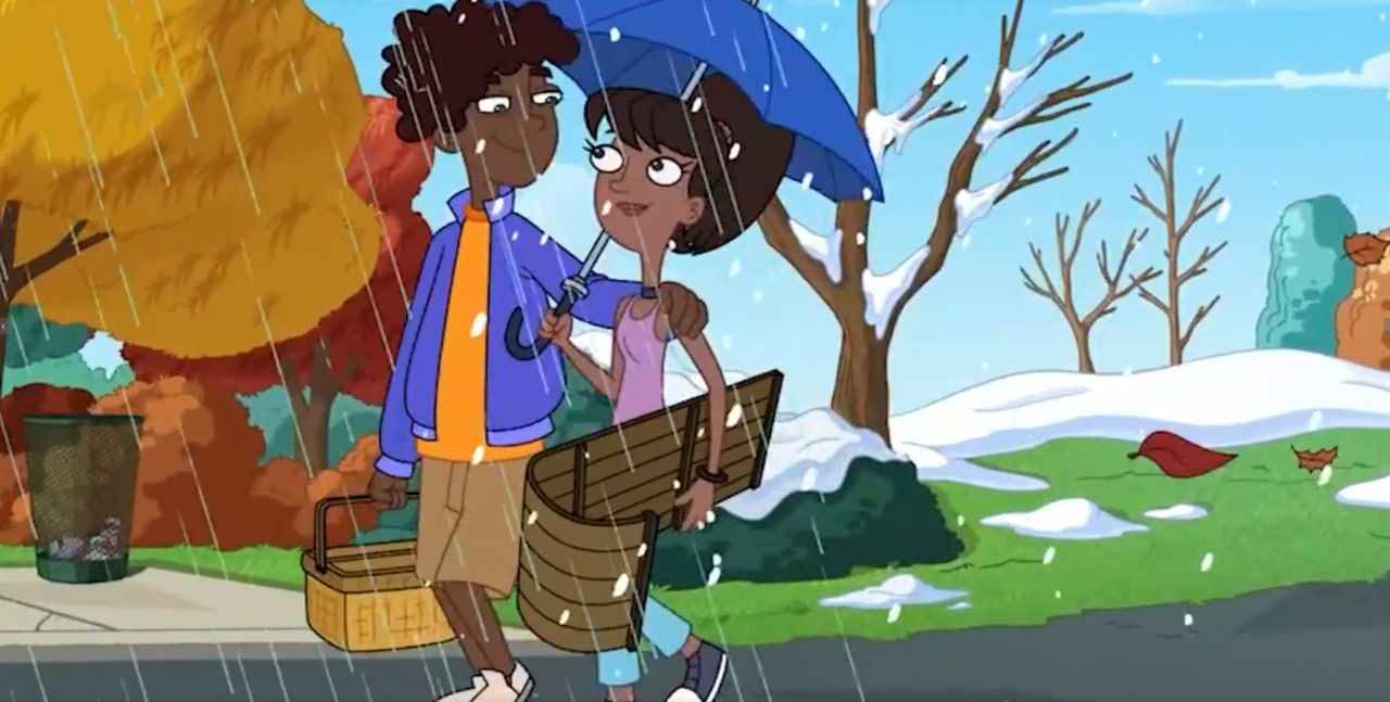 Кадр из мультсериала «Финес и Ферб»