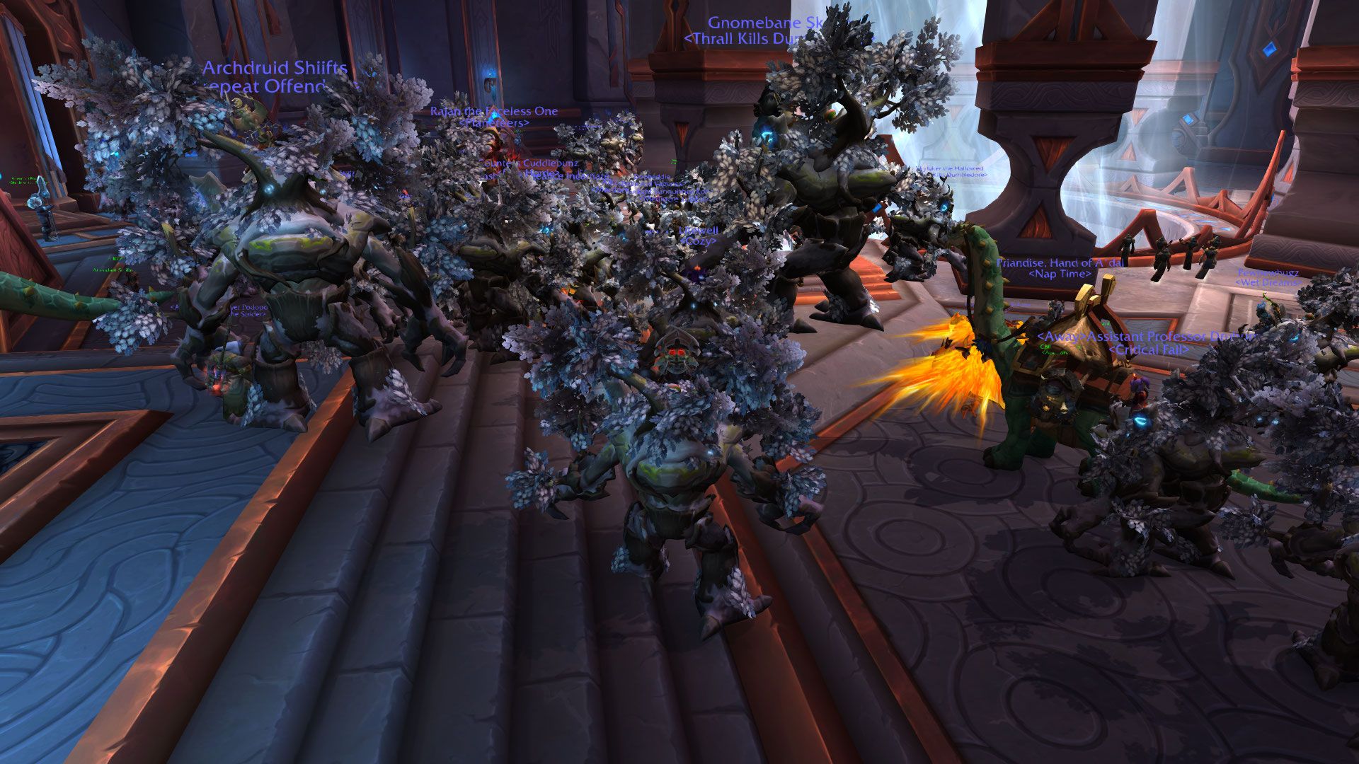 Флешмобы с «Древнем-скитальцем» в World of Warcraft