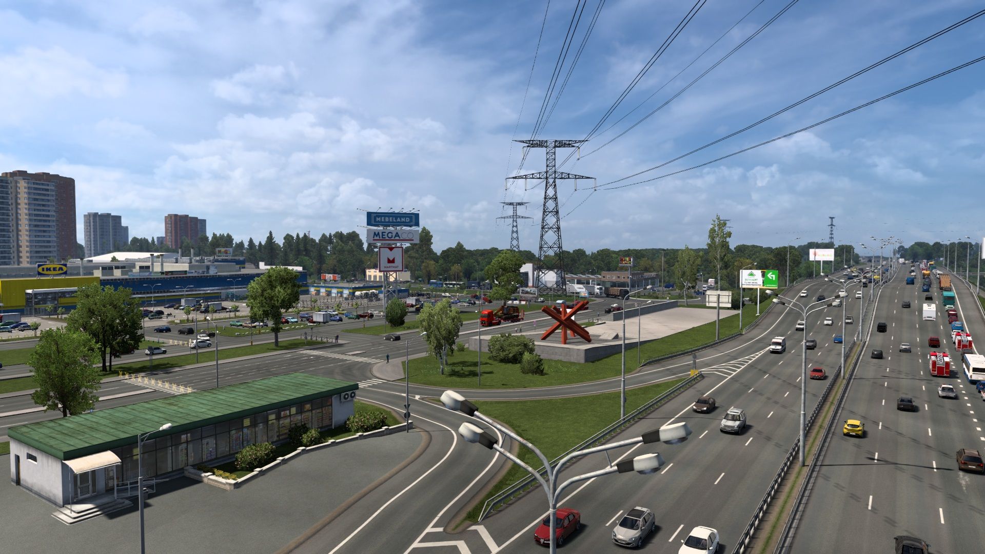 RusMap для Euro Truck Simulator 2 | Источник: truck-sim.club